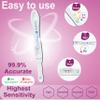 Amplim Early Detection Pregnancy Test Bulk, Early Result 6 Days Sooner, Extra Sensitive 10 MIU/mL, 99.9% Accurate HCG Test Midstream, Easy Home or Clinic Urine Test, 3-Pack view 4