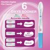 AMPLIM HCG Early Detection Pregnancy Test Bulk Stick  6-Days Sooner, Extra Sensitive 10 MIU/mL, Midstream  Mom 2-Sec Easy Home Tests, 99.99% Accurate Pregnant Test Result (6 Pack) view 2