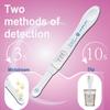 AMPLIM HCG Early Detection Pregnancy Test Bulk Stick  6-Days Sooner, Extra Sensitive 10 MIU/mL, Midstream  Mom 2-Sec Easy Home Tests, 99.99% Accurate Pregnant Test Result (6 Pack) view 3