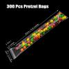 JOSDIOX Self Sealing Cellophane Pretzel Bags 2x10 Inches 300pcs, Thickened Pretzel Rod Bag, Resealable for Packaging ICY Candy Popsicle, Favors, Products view 2