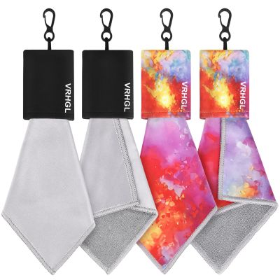 2 Sided Glasses Cleaner & Polishing Cloths,Portable Eye Glass Cleaning Cloths with Pouch, Microfiber Glasses Cleaning Cloth Keychain for Glasses Lenses Screens Cameras iPad iPhone, Mixcolor,4X 6-Inch
