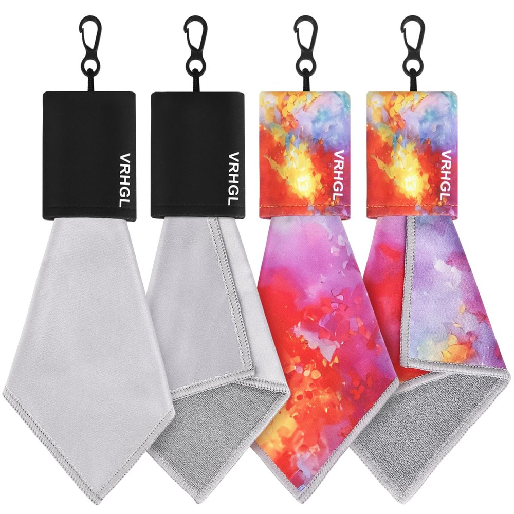 2 Sided Glasses Cleaner & Polishing Cloths,Portable Eye Glass Cleaning Cloths with Pouch, Microfiber Glasses Cleaning Cloth Keychain for Glasses Lenses Screens Cameras iPad iPhone, Mixcolor,4X 6-Inch