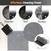 2 Sided Glasses Cleaner & Polishing Cloths,Portable Eye Glass Cleaning Cloths with Pouch, Microfiber Glasses Cleaning Cloth Keychain for Glasses Lenses Screens Cameras iPad iPhone, Mixcolor,4X 6-Inch view 4