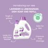 AspenClean | Dish Soap & Refill | Lavender and Lemongrass | Liquid Dishwashing Detergent Soap | Non - Toxic | 100% Natural | EWG Verified | 64 fl oz - Refills Over 3.5 Standard Soap Bottles view 2