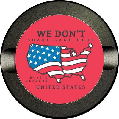 Americana Buzz & Heaters Zyn Container - Metal Holder & Can