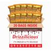 Drizzilicious Mini Flavored Rice Cakes French Toast - Rice Crisps, Healthy Snack for Adults and Kids, Vegan, Gluten Free Snack, Allergen Free, Only 90 Calories Per Bag - .74 oz (Pack of 20) view 1