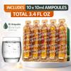 Neurovit 50,000 High Strength Vitamin B Complex Liquid Supplement, Brain & Nervous System Strengthening, 10 Ampoules, 3.4 fl oz (100ml), Rapid Absorption, Non-GMO, Gluten-Free view 4