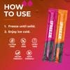 MyHy - Electrolyte Freezer Pops - Hydration Popsicles for Active Lifestyles, AllSport Freezer Pops for Electrolyte Boost, Electrolytes Popsicles for Adults & Kids, Fruit Punch & Orange, 16 Count view 3