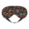 I Love My Dog Dachshunds Eye Mask, Blackout Eye Mask unisex,Sleep Eye Covers with Adjustable Straps, Travel Eye Mask view 1