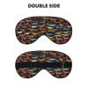 I Love My Dog Dachshunds Eye Mask, Blackout Eye Mask unisex,Sleep Eye Covers with Adjustable Straps, Travel Eye Mask view 2
