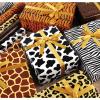 LuyaVogue 6PCS Creative and Sexy Leopard,Snake and Cowhide Print Gift Wrapping Paper for Personalized DIY Gift Packaging or Book Cover (Cow Pattern) view 2