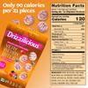 Drizzilicious Mini Flavored Rice Cakes Very Berry - Rice Crisps, Healthy Snack for Adults and Kids, Vegan, Gluten Free Snack, Allergen Free, Only 90 Calories Per 21 Pieces - 4 oz (Pack of 2) view 2