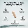 Wild Methylated Multivitamin for Women & Men | Daily Multi Vitamin | MTHFR Supplement Without Iron | Methylated B12, Folate, Vitamin C, A, K2, D, E, Choline, Biotin, ALA, CoQ10 & More (60 Capsules) view 2