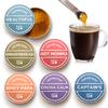 Coffee Dust Flavoring Powder, Sampler Set (72 Servings)  Coffee Dusting Flavor Variety Pack, All Natural Syrup Alternative, Adds Aroma, Taste & Wellness to Drinks, Tea & Foods - Whole30 Approved view 1