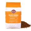 Wellsley Farms Golden Caramel Ground Coffee - 100% Arabica Light Roast - Non GMO, Low Carb and Low Sodium - Flavoured Coffee for Home and Office - Smooth Caramel Coffee Taste - 32 oz Resealable Bag view 1