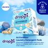 Dropps Activewear Laundry Detergent Pods, Unscented (64 Count) - Biobased Power Laundry Pods Fights Tough Stains & Odors, Sweat & Dirt - HE Compatible Laundry Supplies for Clean Sport Clothes view 2