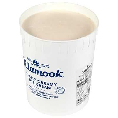 Tillamook Ice Cream, 3 Gallon Tub (Peaches and Cream)