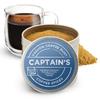 Coffee Dust Flavoring Powder, Captain's (120 Servings)  All Natural Coffee Syrup Alternative - Adds Flavor, Aroma, Taste & Wellness to Drinks, Tea & Foods view 1