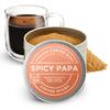 Coffee Dust Flavoring Powder, Spicy Papa (120 Servings)  All Natural Coffee Syrup Alternative - Adds Flavor, Aroma, Taste & Wellness to Drinks, Tea & Foods - Creamer Alternative view 1