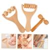 FOMIYES 3sets Ergonomic Massage Roller Hand Roller for Face Guasha Tool Personal Massager for Women Blunt Leg Recovery Tool view 2