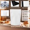 100 Pack Stand up Bags, Resealable Bags, Smell Proof Bags for Sealing Storage, Scratch Resistant Hand Storage Bags. (White, 5.57.9 inch) view 3