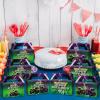 CHUNNIN 12Pcs Green Purple Monster Truck Treat Boxes Monster Truck Birthday Party Decorations Racing Truck Theme Party Favor Gift Boxes Monster Truck Goodie Boxes Birthday Party Supplies 6 x 3 x 3.6 view 4