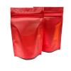 100 Pack Stand up Bags, Resealable Bags, Smell Proof Bags for Sealing Storage, Scratch Resistant Hand Storage Bags. (Red, 4.77.9 inch) view 1