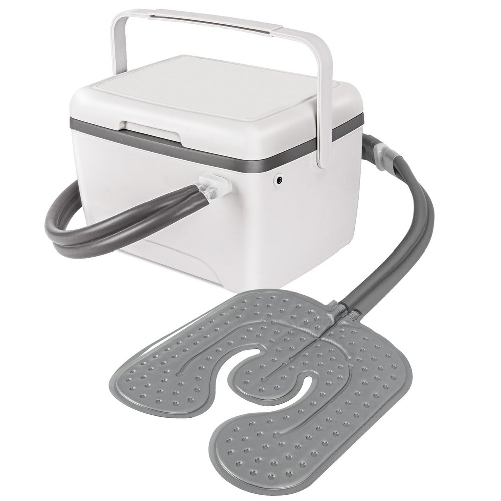 Cold Therapy Machine with Programmable Timer 9 QT Ice Therapy Machine for Knee After Surgery, Leak-Proof Quick Connect Pain Relief System Leak-Proof