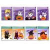 Colodeol 200 PCS Small Halloween Cellophane Treat Bags,Clear Self Adhesive Candy Bags,Plastic Cookie Bags for Trick or Treat, Halloween Goodie Bags for Party Favor Supplies view 1
