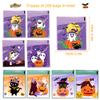 Colodeol 200 PCS Small Halloween Cellophane Treat Bags,Clear Self Adhesive Candy Bags,Plastic Cookie Bags for Trick or Treat, Halloween Goodie Bags for Party Favor Supplies view 2