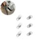 3 Pairs Glasses Replacement Nose Pads for RayBan RB3549, RB4071, RB6336, RB7140, RB8415 Eyeglass Support Nose Pad Silicone Anti Slip Push-in Nose Pad view 1
