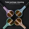 1/4 Pieces Three Sided Toothbrush Autism/Sensory Toothbrush Bristle Travel Toothbrush for Adults Complete Teeth Gum Care Pretty Good Angle Clean Each Tooth, Soft and Gentle 4pcs view 3