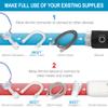 Replacement Short Tube Adapter for Airmini F20/P10/N20/N30 Connector to Connect Any 22mm Hose w/Hose Adapter for Air Mini Device, IBEET Replacement Tube & Adapter for Air Mini view 4