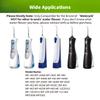 Charger Replacement for Waterpik Water Flosser WP360 WP360W WP450 WP450W WP462 WP462W, Waterpik Water Flosser Replacement Adapter Power Cord (5ft, White) view 3