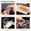 50 Pack Clear Gable Bakery Gift Boxes with Cardboard,Candy Treat Gift Box for Party Pastry Treat Dessert Cookies Birthday Holiday Christmas Valentine Birthday Baby Shower 6.5 x 3.5 x 3.7 Inch view 4