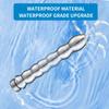 ABSOK Shower Douche Kit, 7 Holes Deep Shower Douche Cleaning System - Regulator & 59in Hose, Silver view 3