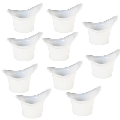 BEAHING Disposable Eye Wash Cup Eye Care Bottle with Scale Eye Bath Silicone Eye Wash Cup for Refresh and Clean Tired Eyes 10pcs 8ML, Eye Care Cup