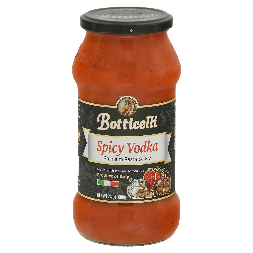 NineLife Basics B.otticelli Foods Sauce Spicy Vodka 24 oz (Pack of 6)