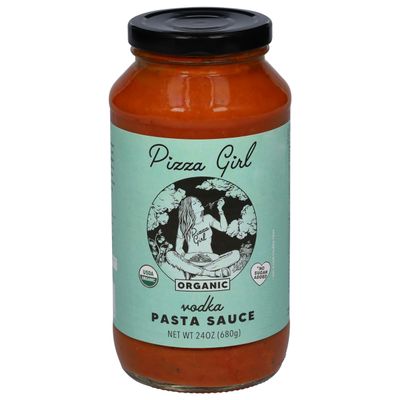 P.izza Girl Inc Vodka Organic Pasta Sauce 24 oz (Pack of 6)