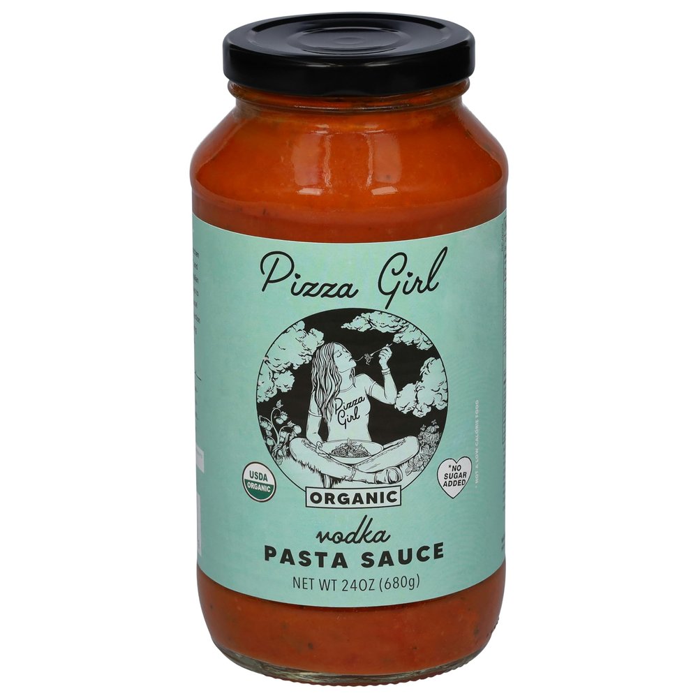 P.izza Girl Inc Vodka Organic Pasta Sauce 24 oz (Pack of 6)