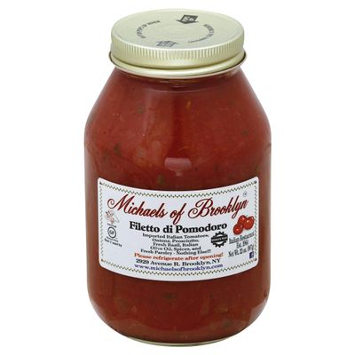 NineLife Basics M.ichaels Of Brooklyn Filetto Di Pomodoro Sauce 32 oz (Pack of 6)