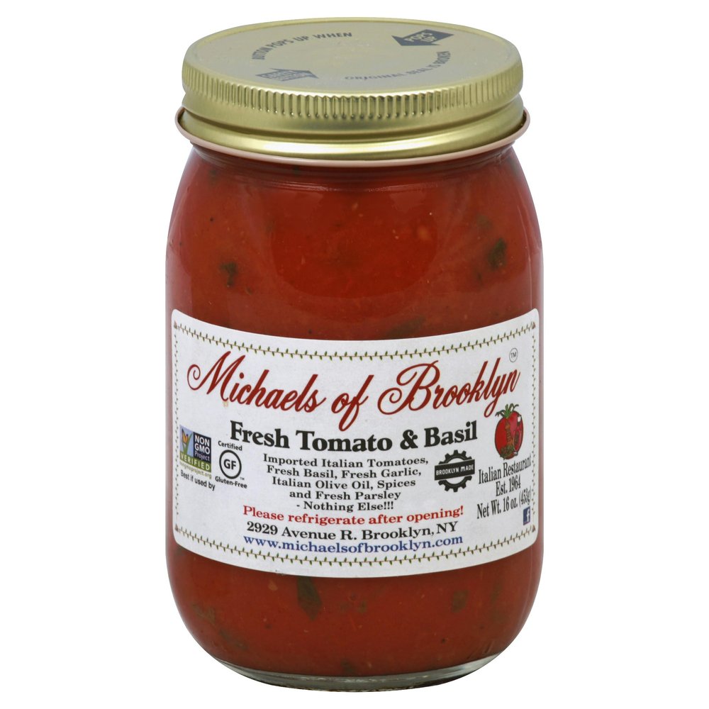 Generic M.ichaels Of Brooklyn Tomato Basil Pasta Sauce 16 oz (Pack of 6)