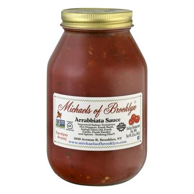 M.ichaels Of Brooklyn Arrabbiata Gluten-Free Sauce 32 oz (Pack of 6)