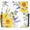 100 Pcs Sunflower Bunch Floral Cocktail Beverage Napkins Flowers Disposable Paper Dessert Napkin for Spring Summer Birthday Party Supplies Decor view 1