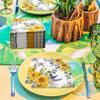 100 Pcs Sunflower Bunch Floral Cocktail Beverage Napkins Flowers Disposable Paper Dessert Napkin for Spring Summer Birthday Party Supplies Decor view 3