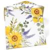 100 Pcs Sunflower Bunch Floral Cocktail Beverage Napkins Flowers Disposable Paper Dessert Napkin for Spring Summer Birthday Party Supplies Decor view 4