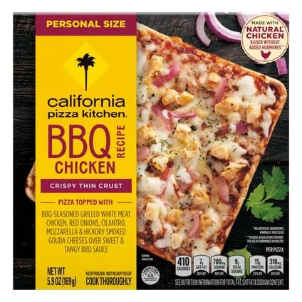 California Pizza Kitchen Personal Pizza, 5.9 oz. Box (Pack of 10) (BBQ Chicken)