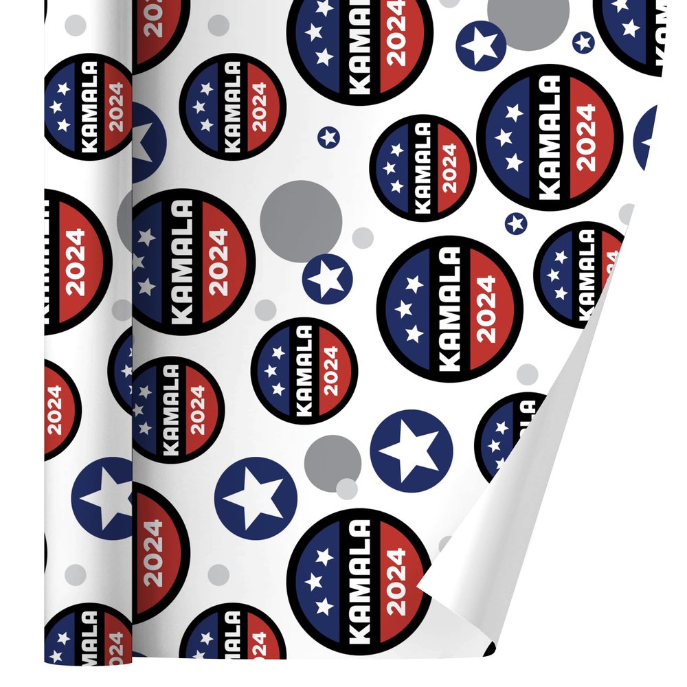 GRAPHICS & MORE Kamala 2024 Gift Wrap Wrapping Paper Roll