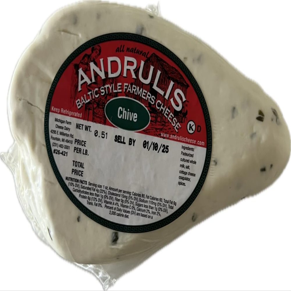 Andrulis Farmers Cheese CHIVE