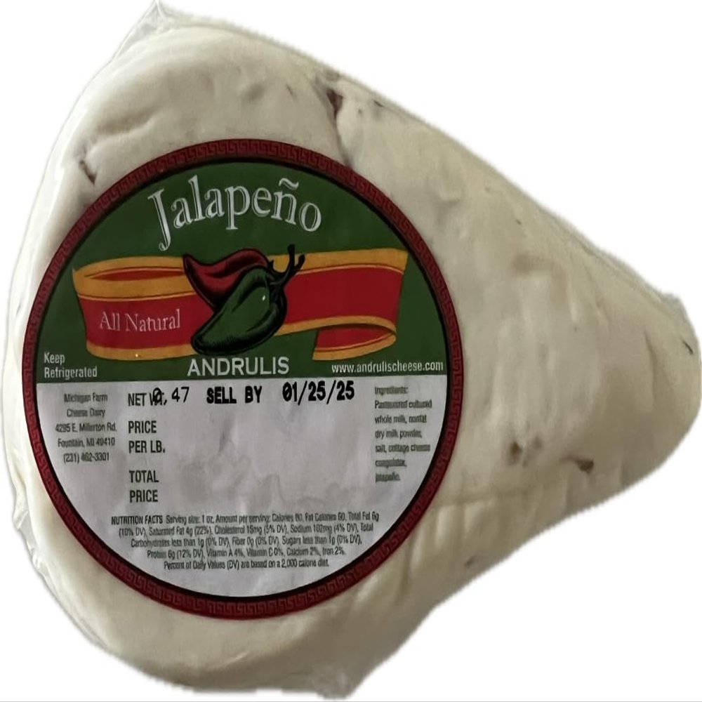 Andrulis Farmers Cheese Jalapeno